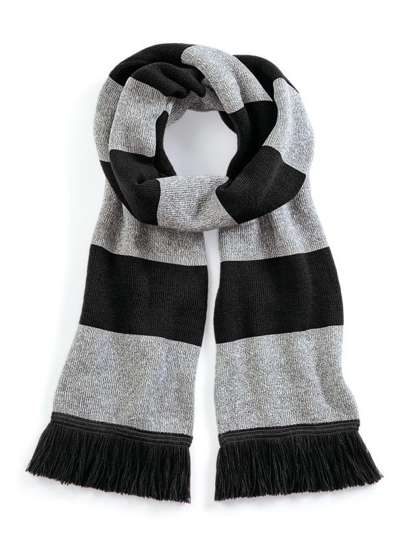 black/heather grey